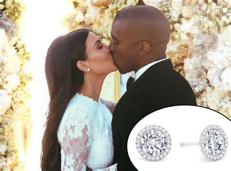 kim kardashian wedding earrings